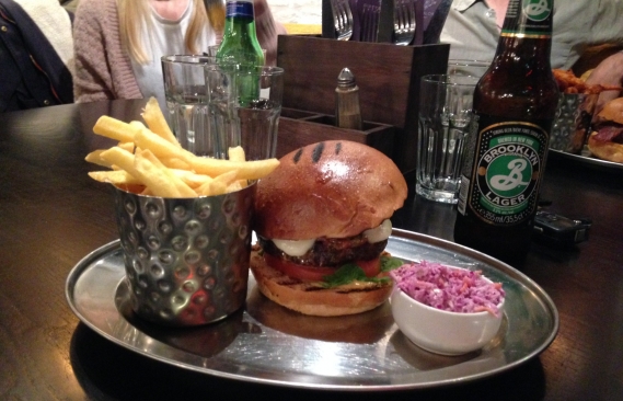 The Italian Job burger